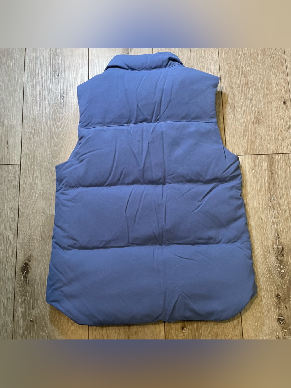 Patagonia Bivy Vest Woolly Blue Gorpcore Vintage Style Puffer Women’s S - Picture 3 of 6